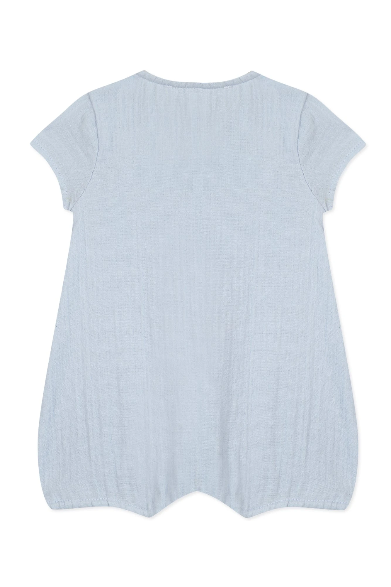 Combinaison Courte - Bleu Grisé Coton 6 Combinaison Courte - Bleu Grisé Coton – Image 4