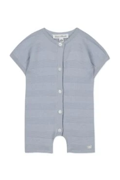 Combinaison Courte - Bleu Grisé Rayures 11 Combinaison Courte - Bleu Grisé Rayures -Mode Enfantine TY33060 40 1 packshot