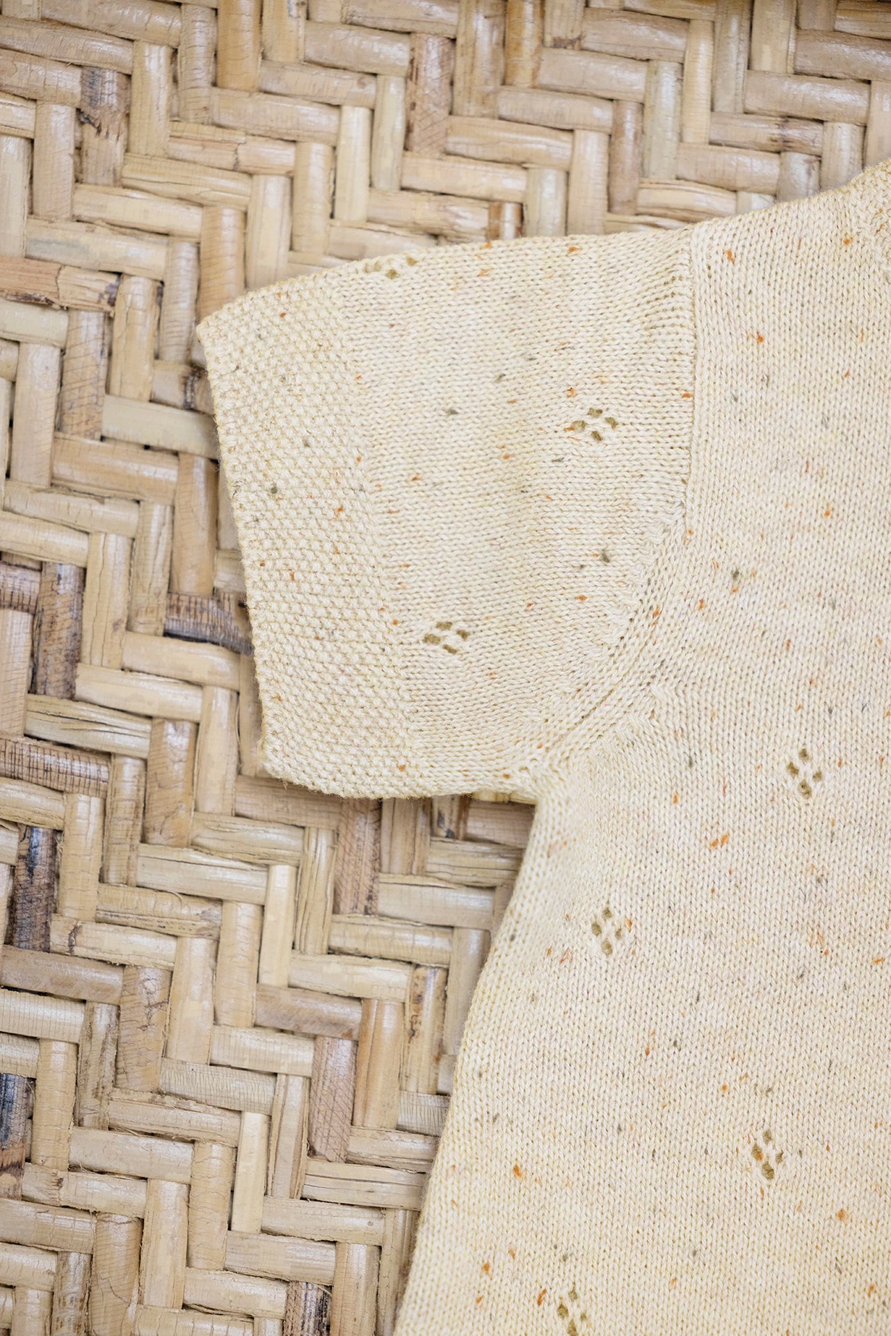 Combinaison Courte - Beige Maille 6 Combinaison Courte - Beige Maille – Image 4