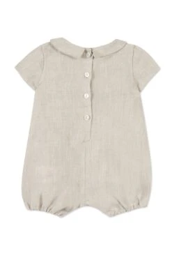 Combinaison Courte - Beige Col Plastron 12 Combinaison Courte - Beige Col Plastron -Mode Enfantine TY33140 15 2 packshot