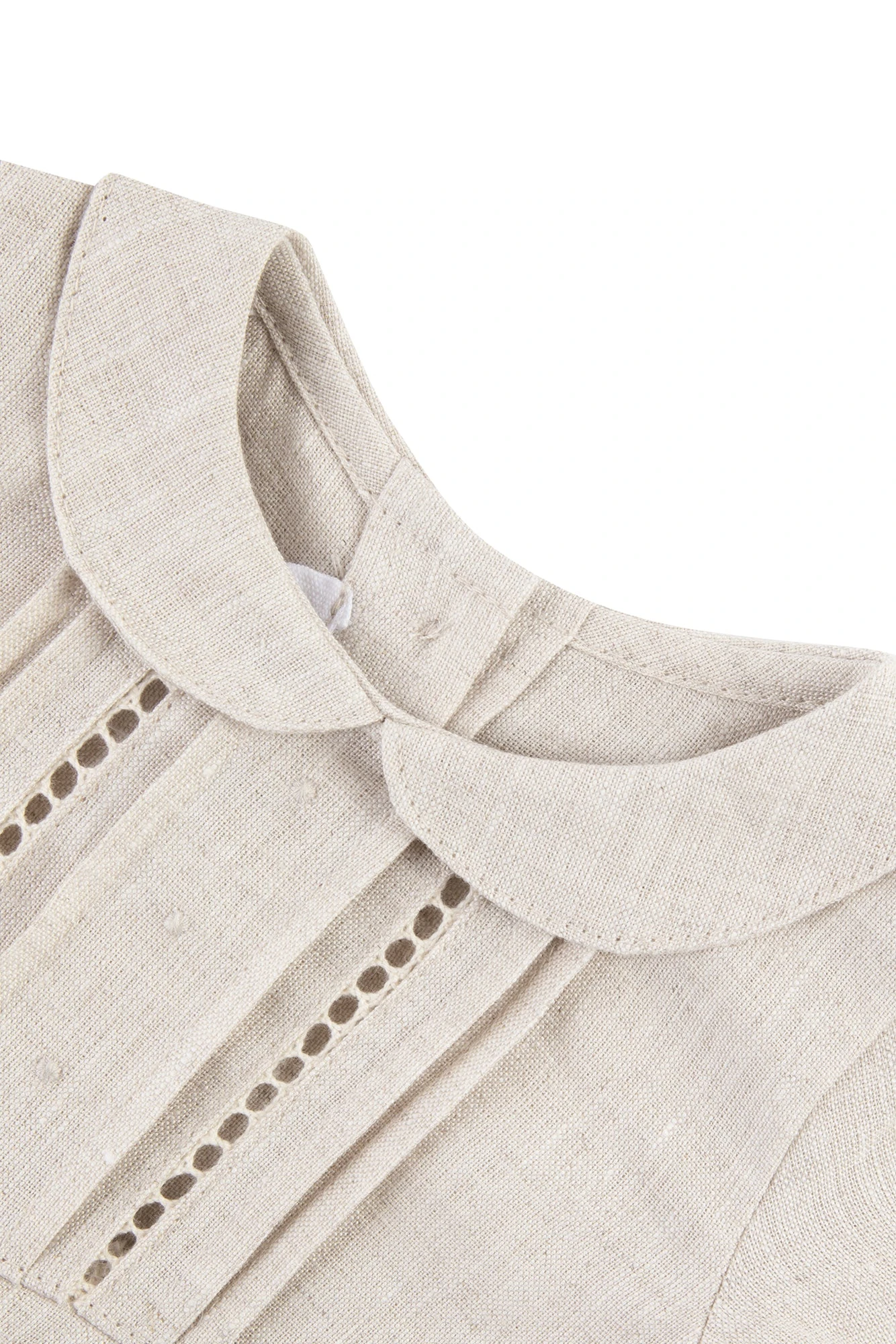 Combinaison Courte - Beige Col Plastron 8 Combinaison Courte - Beige Col Plastron – Image 6