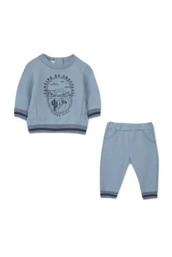 Ensemble Jogging - Bleu Désert -Mode Enfantine TY35001 44 2 packshot