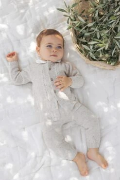 Ensemble Long - Beige Tricot