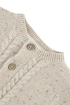 Ensemble Long - Beige Tricot -Mode Enfantine TY36010 15 3