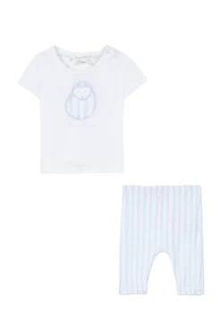 Ensemble Long - Bleu Garda 8 Ensemble Long - Bleu Garda -Mode Enfantine TY36050 41 1 packshot