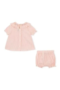 Ensemble Court - Pêche Seersucker -Mode Enfantine TY37001 75 3 packshot