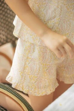 Ensemble Court - Tissu Liberty Litchi -Mode Enfantine TY37002 32 3