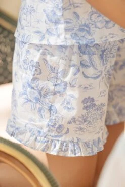 Ensemble Court - Bleu Tissu Liberty -Mode Enfantine TY37002 42 2