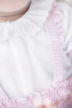 Ensemble Court - Rose Pâle Vichy -Mode Enfantine TY37010 31 4