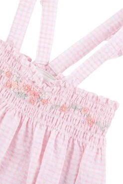 Ensemble Court - Rose Pâle Vichy -Mode Enfantine TY37010 31 2 packshot