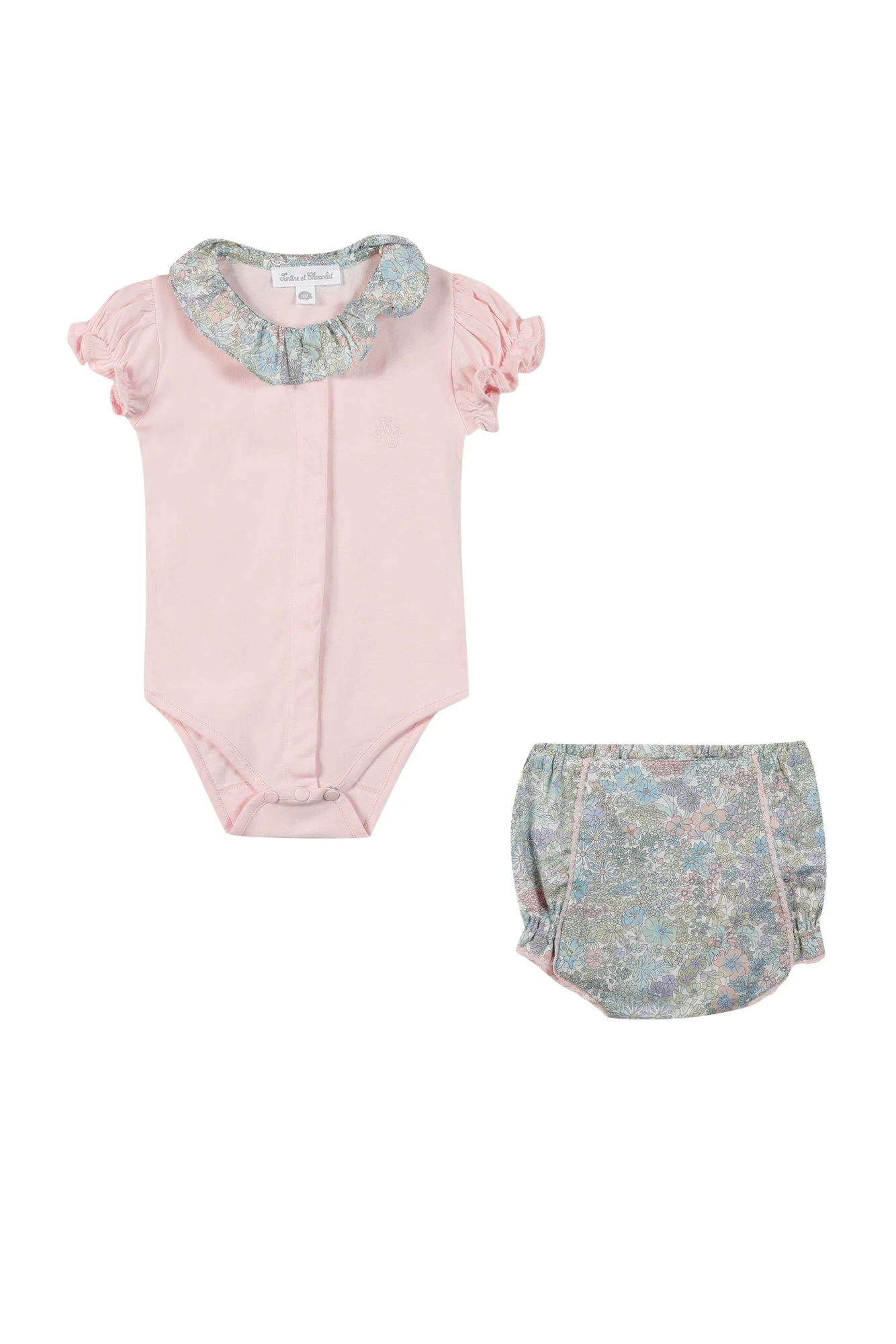 Body - Rose Pâle Tissu Liberty 3 Body - Rose Pâle Tissu Liberty