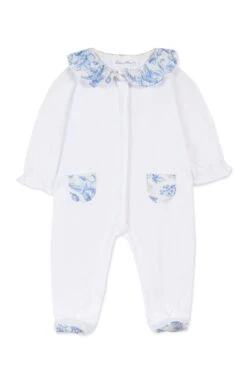 Pyjama - Blanc Tissu Liberty 15 Pyjama - Blanc Tissu Liberty -Mode Enfantine TY54000 01 1 packshot