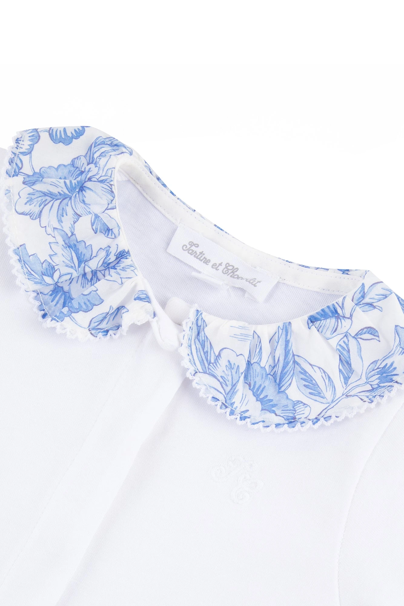 Pyjama - Blanc Tissu Liberty 10 Pyjama - Blanc Tissu Liberty – Image 8