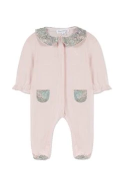 Pyjama - Rose Pâle Tissu Liberty -Mode Enfantine TY54000 31 1 packshot