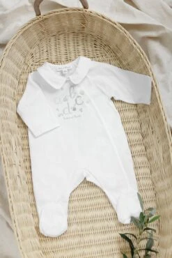 Pyjama - Blanc Abécédaire