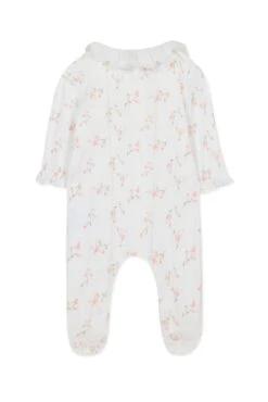 Pyjama - Blanc Imprimé Fleuri 16 Pyjama - Blanc Imprimé Fleuri -Mode Enfantine TY54020 01 2 packshot