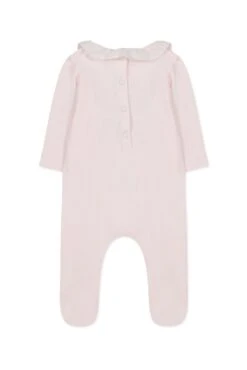 Pyjama - Rose Pâle Col Plastron Broderies -Mode Enfantine TY54060 31 2 packshot