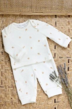 Pyjama - Deux Pièces écru Coquillages