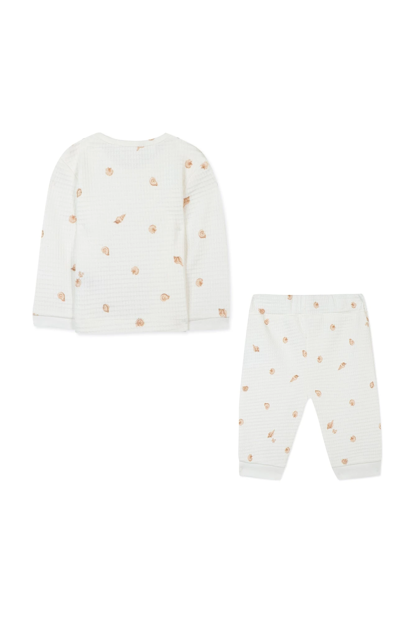 Pyjama - Deux Pièces écru Coquillages 7 Pyjama - Deux Pièces écru Coquillages – Image 5