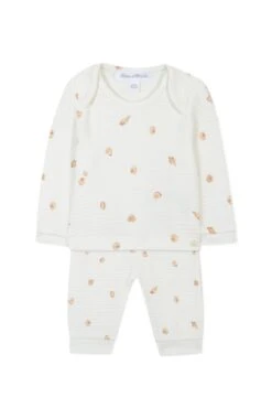 Pyjama - Deux Pièces écru Coquillages 13 Pyjama - Deux Pièces écru Coquillages -Mode Enfantine TY54110 13 4 packshot