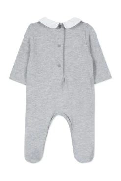 Pyjama - Gris Chiné Coton 8 Pyjama - Gris Chiné Coton -Mode Enfantine TY54120 21 2 packshot