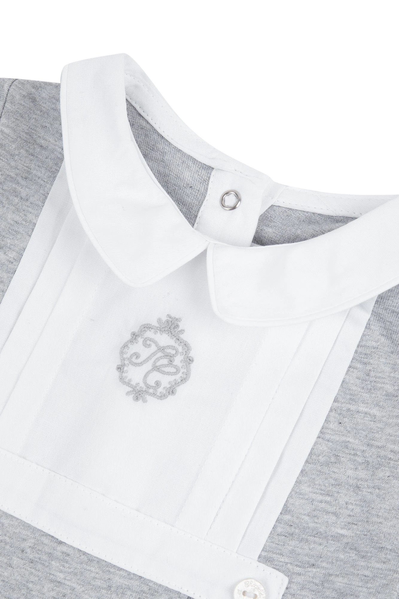 Pyjama - Gris Chiné Coton 6 Pyjama - Gris Chiné Coton – Image 4