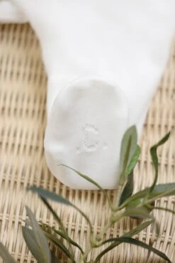 Pyjama - Velours Ecru Col Dentelle 12 Pyjama - Velours Ecru Col Dentelle -Mode Enfantine TY54150 13 3