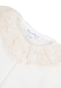 Pyjama - Velours Ecru Col Dentelle 17 Pyjama - Velours Ecru Col Dentelle -Mode Enfantine TY54150 13 3 packshot