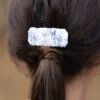 Barrette - Blanc Tissu Liberty 1 Barrette - Blanc Tissu Liberty -Mode Enfantine TY99002 01