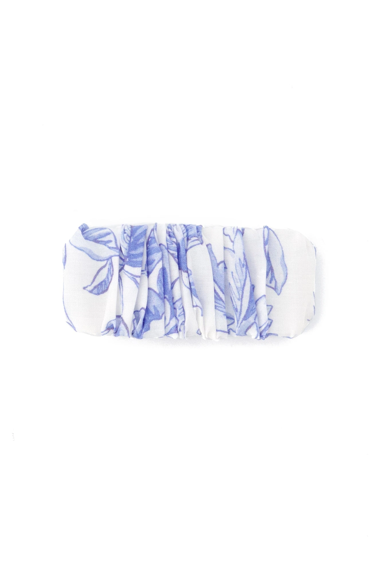 Barrette - Blanc Tissu Liberty 4 Barrette - Blanc Tissu Liberty – Image 2
