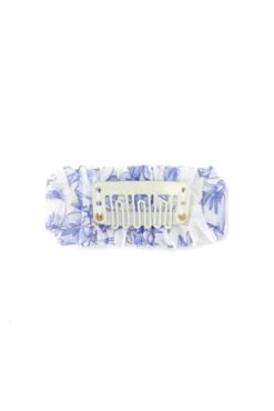 Barrette - Blanc Tissu Liberty 7 Barrette - Blanc Tissu Liberty -Mode Enfantine TY99002 01 2 packshot