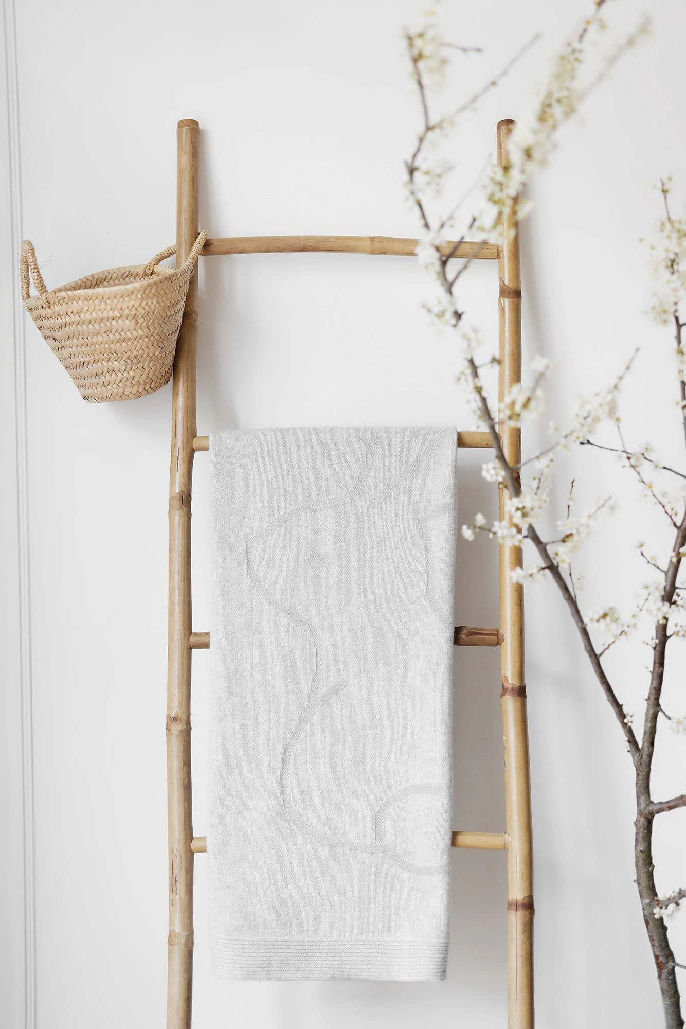 Plaid Cachemire - Lapin Gris Chiné 3 Plaid Cachemire - Lapin Gris Chiné